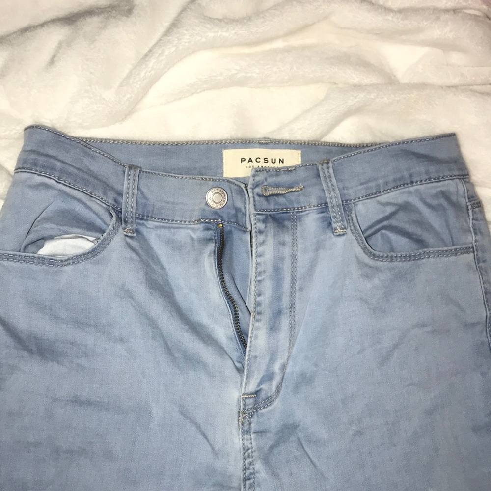 Pacsun light wash jeans!